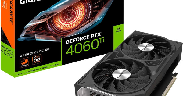 Buy GIGABYTE RTX 4060 Ti WINDFORCE OC 16GB GDDR6 Graphics